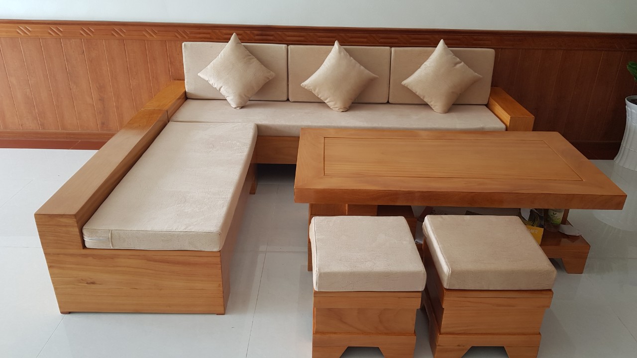 làm nệm ghế gỗ