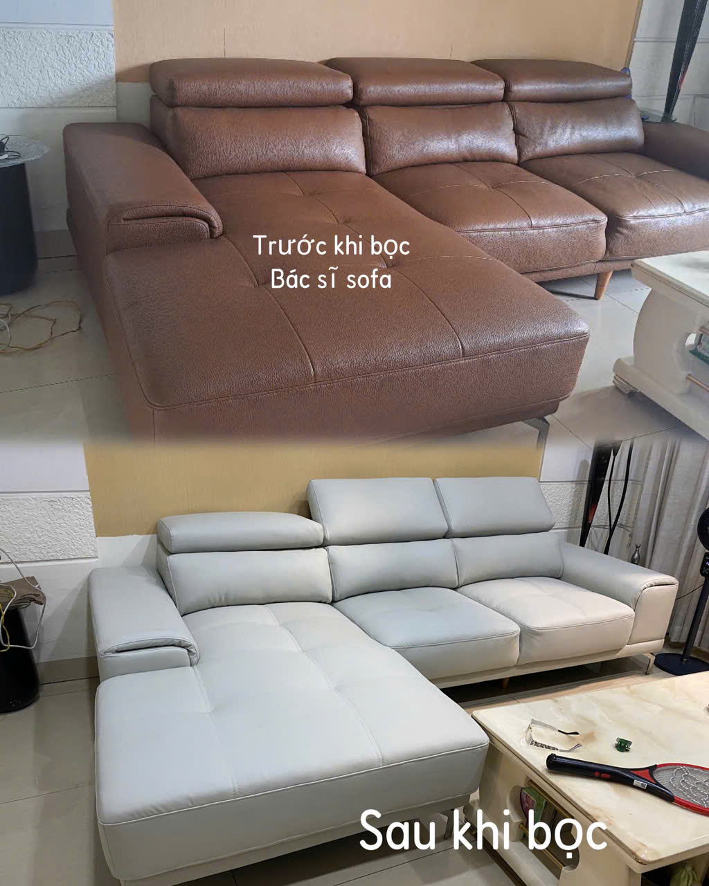 Bọc ghế sofa cho ah dũng quận 7 chất liệu microfiber bảo hành 3 năm